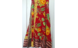 Indian Sari Wrap Skirt S343 - £19.61 GBP