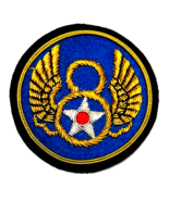 US Army Air Corps 8th Air Force Gold Bullion Badge. CP MADE Excellent Qu... - €20,48 EUR