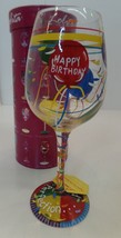 Lolita Aged To Perfection Birthday Wine Glass New In Box With Recipe on Bottom - £11.90 GBP