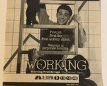 Working Tv Series Print Ad Fred Savage Vintage TPA1 - $5.93