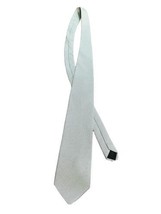 Men&#39;s New Silk Neck Tie, Classic, White Black design by Dicapri - $9.89