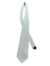 Men&#39;s New Silk Neck Tie, Classic, White Black design by Dicapri - £7.90 GBP