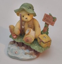 Cherished Teddies Norm &quot;Patience Is A Fisherman&#39;s Virtue&quot; Figurine 476765 - £8.48 GBP