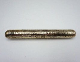 Silber Platte Zigarre Schlauch Schutzhülle Halter - £34.14 GBP