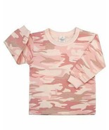 9-12 Months Baby Infant PINK CAMO SHIRT Long Sleeve Top Camoflauge Rothc... - $9.99