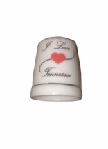 “I Love Tennessee” Vintage Souvenir Thimble  - $150.12 MXN
