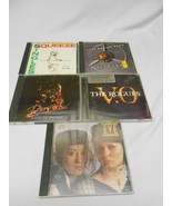 Vintage lot 5 Music CDs Rogues, Alan Parsons, Squeeze, Dervish, Steve Mo... - £12.84 GBP