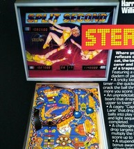 Split Second Pinball Flyer Original NOS 1981 Circus Flying Trapeze Retro Game   - $21.60