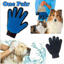 Deshedding Brush Massage Hair Fur Removal Tool Gentle Pet Dog Cat Grooming Glove - £5.25 GBP