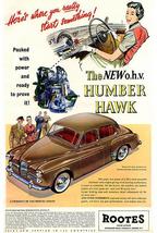 1955 Humber Hawk - Promotional Advertising Poster - $32.99