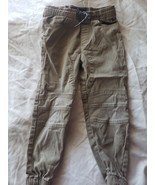 Street Rules Boys Brown Tan Drawstring Pants size 5 - $10.00