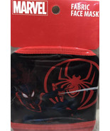 Kids Marvel Spiderman Fabric Face Mask Ages 4 &amp; Up-Red &amp; Black-BRAND NEW... - £7.80 GBP