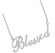 925 Sterling Sliver Custom Name Necklace Personalized - £86.45 GBP