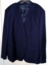 MANTONI MEN&#39;S NAVY 100% SUPER FINE WOOL SPORT JACKET-52R-NWOT - $48.99