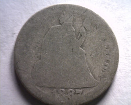 1887 Seated Liberty Dime Poor Po Lowball From Bobs Coins Fast Shipment Lowball - £9.59 GBP