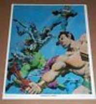1980 Sub-Mariner Hulk 14x11 Marvel Tales to Astonish poster 1:Avengers/Defenders - £22.90 GBP