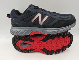 New Balance 510 V4 Gray / Black Trail Running Shoes MT510WT4 Mens  10 4E... - $46.74