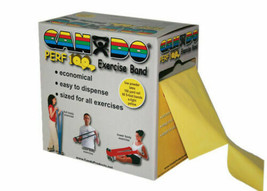 5 Feet CanDo Resistance Exercise band Yellow X-Light 5ft New - $6.76