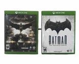 Batman Arkham Knight &amp; Batman The Telltale Series Xbox One Game Lot - $14.80