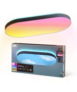 LIFX 26&quot; Oval Capsule Smart Multi-Color WiFi Selectable LED Flush Mount ... - $1,874.95 MXN