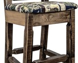 Montana Woodworks Homestead Collection Counter Height Barstool with Wood... - $693.99
