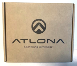 Atlona AT-HDRX-RSNET Hd Base T Receiver Over Single CAT5e/6/7 w/IR/RS-232 Ethernet - £139.67 GBP