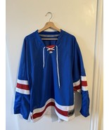 Da Uomo Grande #28 New York Rangers Stile TFX Stringata Hockey Jersey - €32,20 EUR