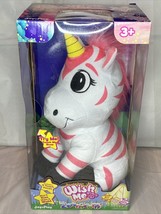 Wish Me Pets - Light Up LED Plush Stuffed Animals - Aliel Pink Striped Zoonicorn - £13.34 GBP