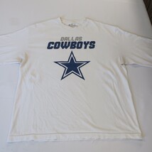Dallas Cowboys Authentic Men's White Cotton Long Sleeve Graphic T-Shirt Size XL image 12