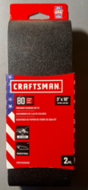 2 Pack Craftsman CMXZXGA9102 3x18&quot; Sanding Belts 80 Grit Fits Belt Sander - $14.80