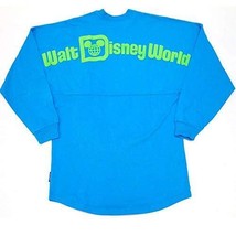 Disney Parks Neon Turquoise, Yellow, Green Spirit Jersey (Small) - £50.64 GBP