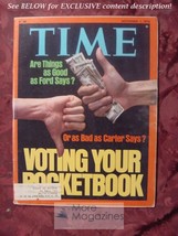 Time November 1 1976 11/01/1976 Nov 76 Ford Carter Election - £5.26 GBP