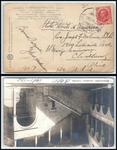 1907 ITALY Postcard - Roma to St Mary&#39;s Seminary, Cleveland, Ohio USA H3 - £2.34 GBP