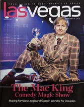 Las Vegas Magazine February 19, 2023: The Mac King Comedy Magic Show - £6.24 GBP