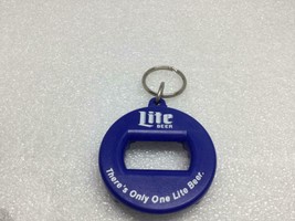 Vintage Lite Beer Promo Key Ring Bottle Opener Keychain Ancien Porte-Clés Biere - £8.15 GBP