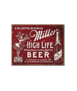 Miller High Life - Bound to Please Novelty Funny Sarcastic Metal Tin Sig... - $260.95 MXN