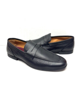 BRUNO MAGLI MEN&#39;S LASTRA LEATHER SLIP ON LOAFER SHOES BLACK  SIZE 11.5 M - $3,509.19 MXN