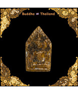 Thai Amulet Somdej Style With Ceramic Back - Cultural Keepsake 
Thai Amu... - $726.22 MXN