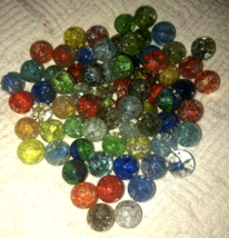 Vintage Glass Marbles Shooters Circles - £3.50 GBP