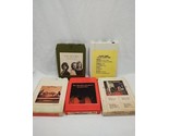 *Broken For Parts Or Repair* Lot Of (5) 8 Track Tapes The Doors Johnny N... - £19.41 GBP