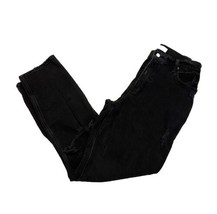 Abercrombie &amp; Fitch The 90s Straight Ultra High Rise Curve Love Jeans Black 29/8 - £34.00 GBP
