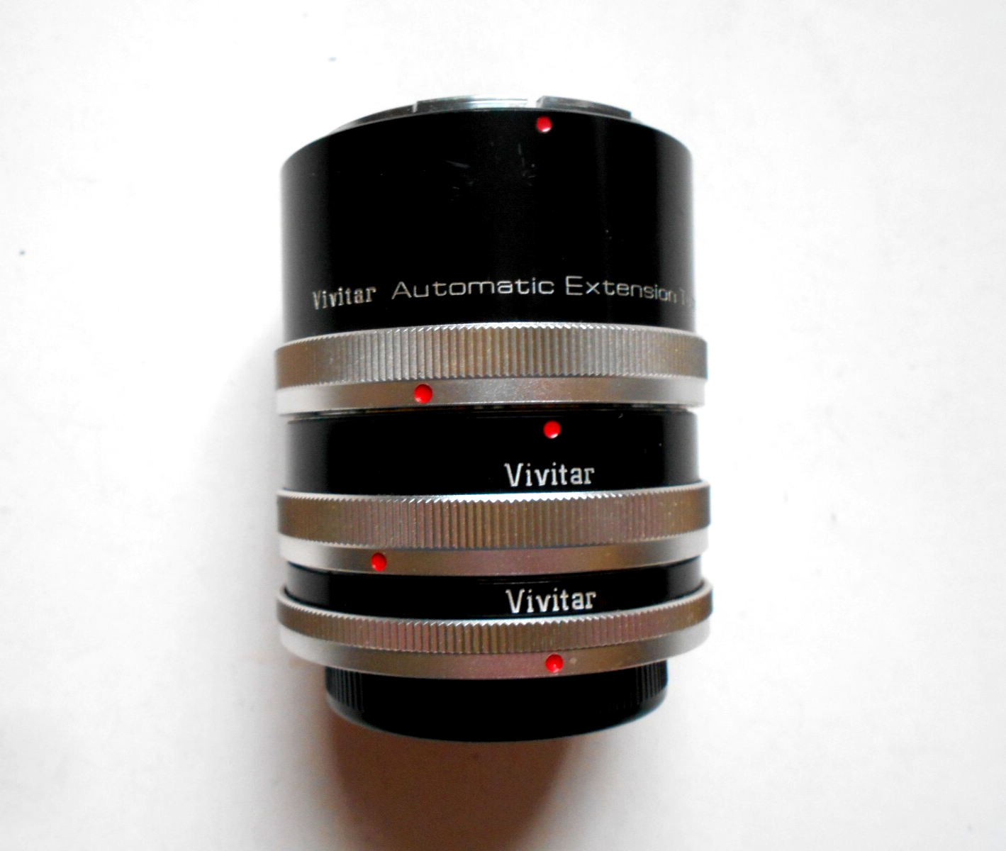 Vivitar AT-4 FL-FD Automatic Extension Tube Set 12mm, 20mm, 36mm - $29.69