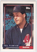 M) 1992 Topps Baseball Trading Card - Phil Plantier #782 - £1.54 GBP