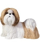 Small Size Gold White Shih Tzu Sculpture ? SS16409 - £55.20 GBP