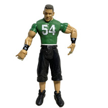 WWE John Cena 7” 2003 Jakks Action Figure With #54 Green Shirt - £7.09 GBP