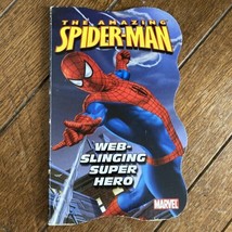 MARVEL The Amazing Spiderman Web Slinging Superhero Children Board Book 2006 VTG - £5.03 GBP