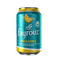 5xFayrouz Non-Alcoholic Malt Beverage with Pineapple Flavor - 330 ml - £33.82 GBP