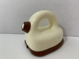 Little Tikes replacement piece small toy brown white clothing iron vintage - $19.05