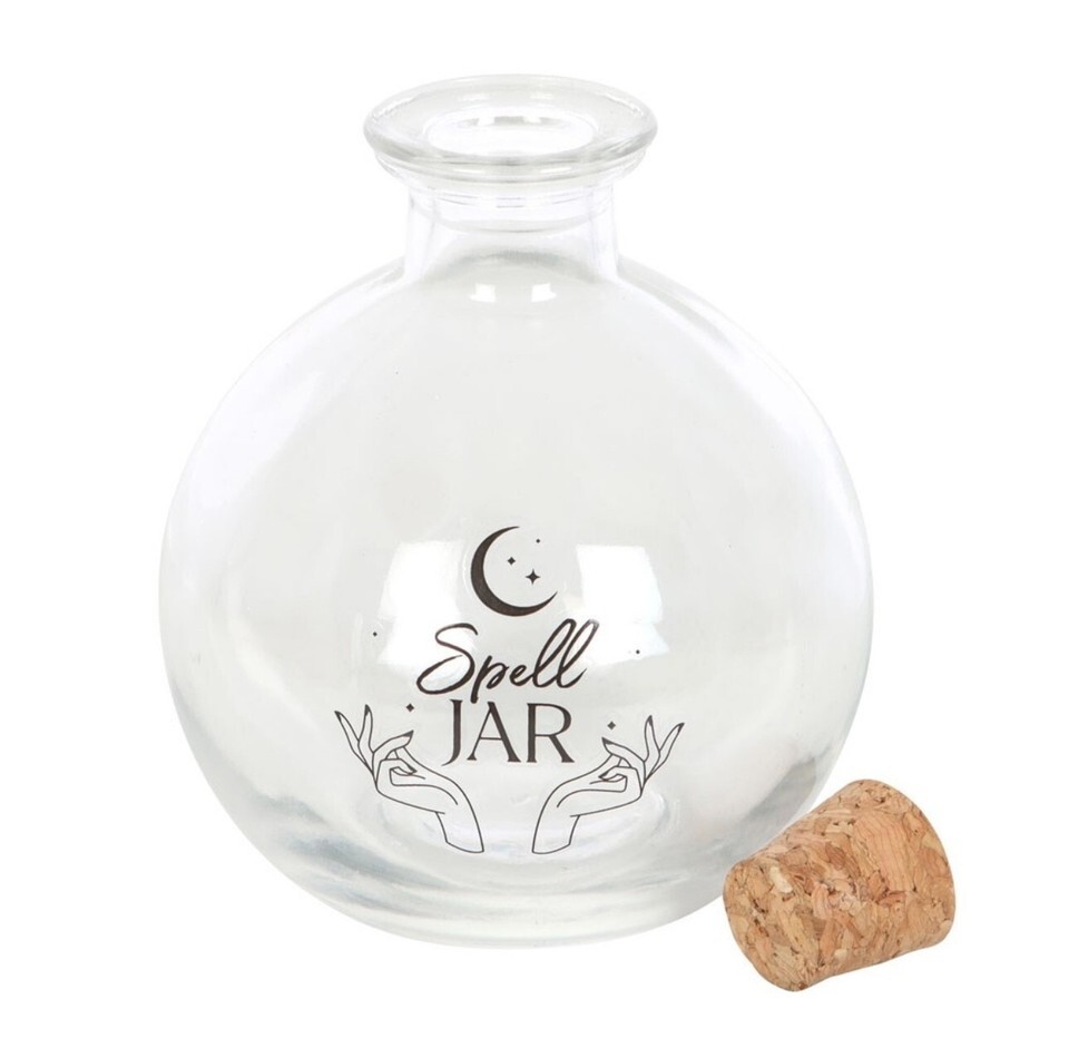 10cm Glass Spell Jar with Recipe Booklet Item image 2