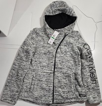 Calvin Klein Performance Women’s Full Zip Hoodie Size Large Embroidered ... - $44.99
